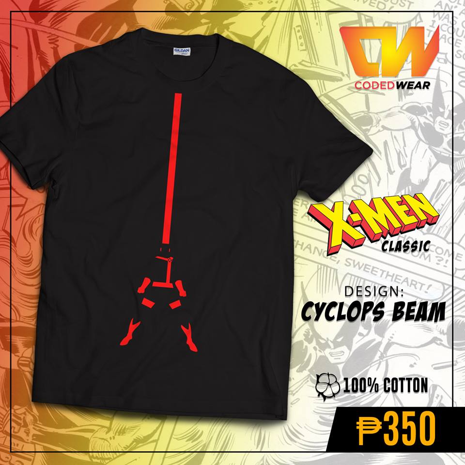 geeky shirts philippines coded wear cyclops