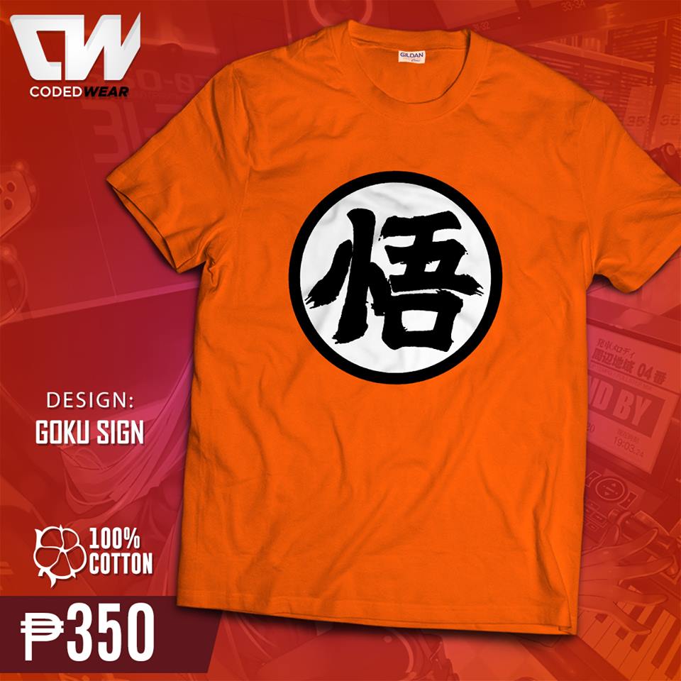 geeky shirts philippines coded wear goku