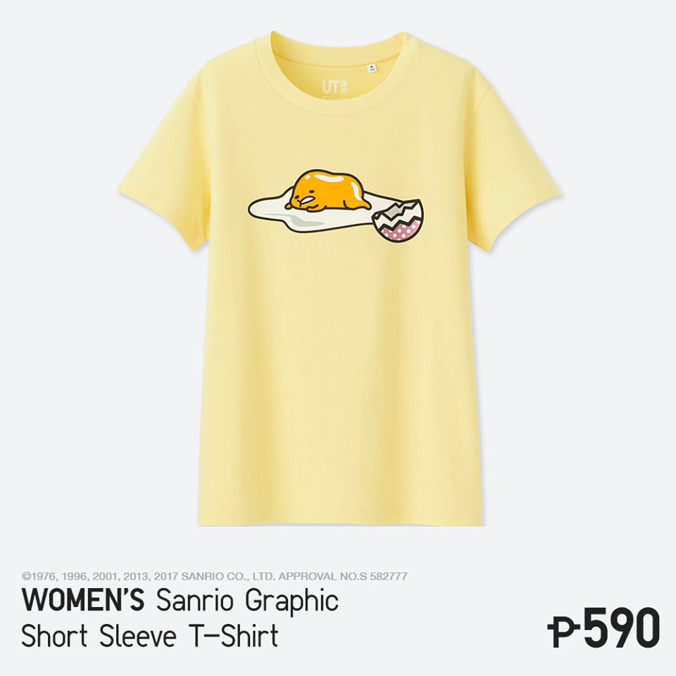geeky shirts philippines uniqlo gudetama
