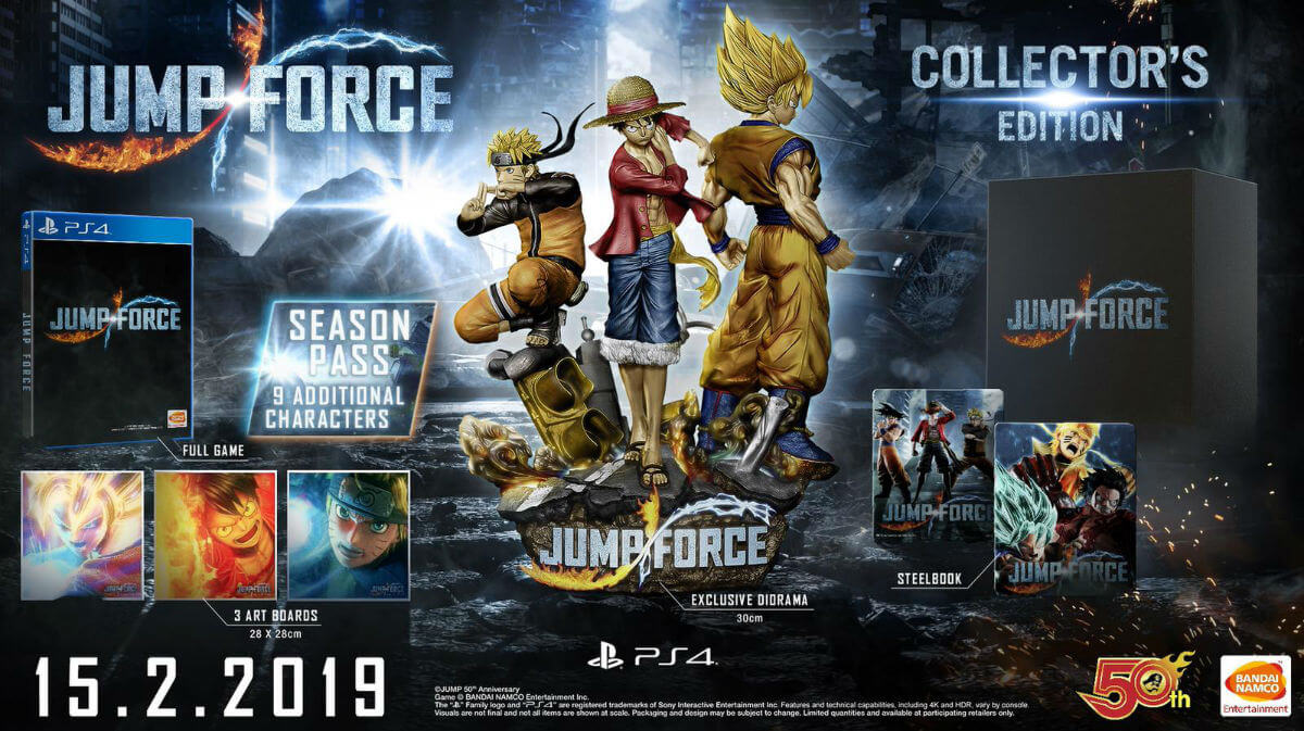 jump force collectors edition