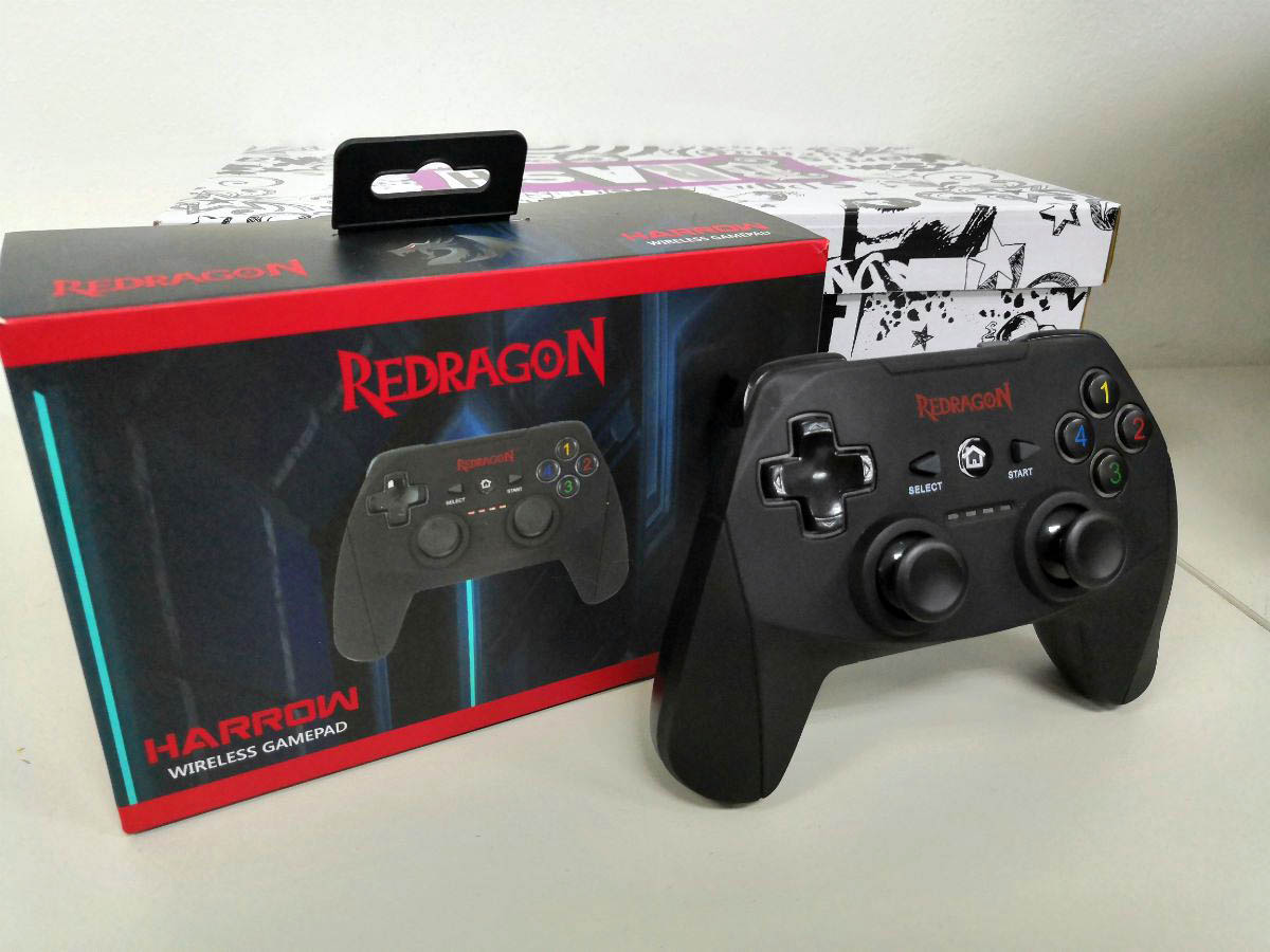 redragon harrow g808 wireless gaming controller review