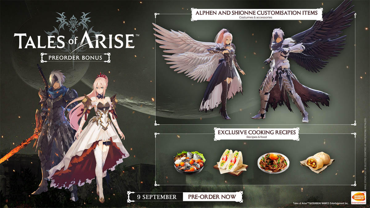 tales of arise preorder